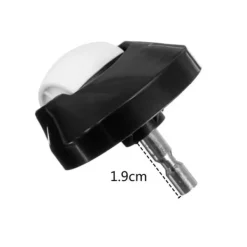 2-pak forhjul til iRobot Roomba 500/600/700/880/980 Sort Hot