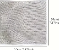 10-pak ridsefri opvaskeklude af ståltråd til opvask, vaske og komfurer, nemme at skylle af og holdbare Hot