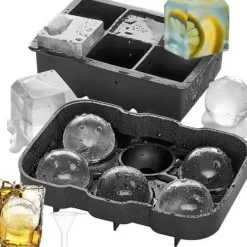 2-pak stabelbare silikoneforme til isterninger og isterninger XXL store isterninger Clearance