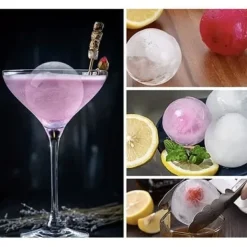 2-pak stabelbare silikoneforme til isterninger og isterninger XXL store isterninger Clearance