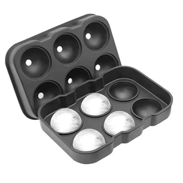 2-pak stabelbare silikoneforme til isterninger og isterninger XXL store isterninger Clearance