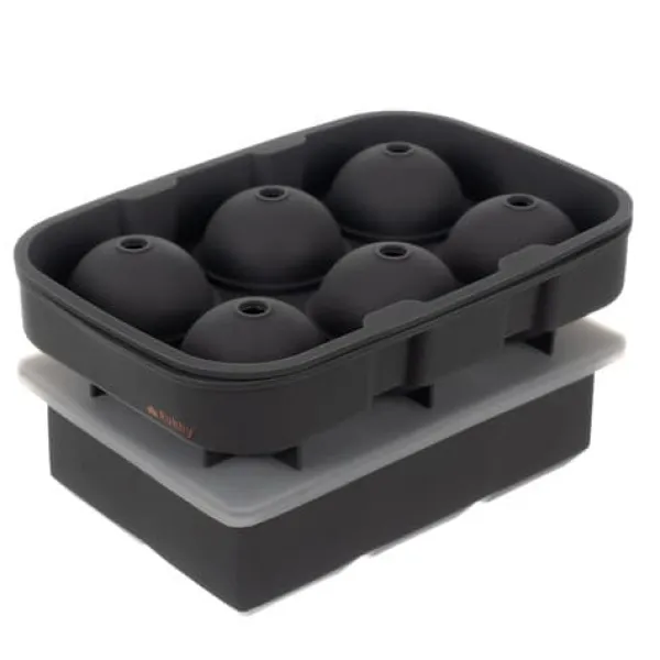 2-pak stabelbare silikoneforme til isterninger og isterninger XXL store isterninger Clearance