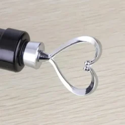 3-Pak Vinkork med Metalhjerte - Vinprop Vinprop Sølv Clearance