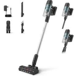 Philips Håndstøvsugere>3000 series XC3031 Stavstøvsuger Batteridrevet, tør, poseløs, sort, blå