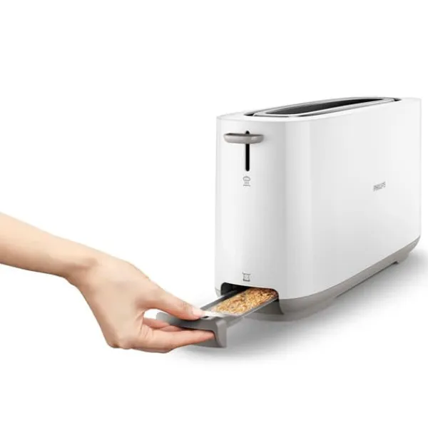 Philips Brødrister Hd2590 Hvid One Size / EU Plug Sale