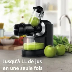 Philips Viva HR1889/70 Juicer - XL Öppen spis - Snabb rengöring - 1L kanna - Svart Clearance