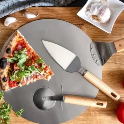 PIZZA SKOLE 30 cm MED TILBEHØR 2935 Hot