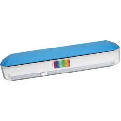 plastfoliedispenser med glideskærer, glat skæring, justerbar, genanvendelig husholdningsfilmdispenser til stanniol, L 38x9,8 cm Hot