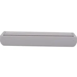 Plastic Wrap Organizer med sugekopskærer - Justerbar opbevaringsskærekasse Outlet