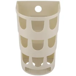 Plastik Vægmonteret Affaldspose Affaldsposer Opbevaringsboks Køkken Soveværelse Badeværelse (Khaki) New