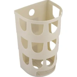 Plastik Vægmonteret Affaldspose Affaldsposer Opbevaringsboks Køkken Soveværelse Badeværelse (Khaki) New