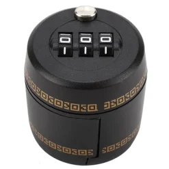 Flaskepropper>plastikflaske adgangskodelås kombinationsforsegling lås vinprop vakuumprop