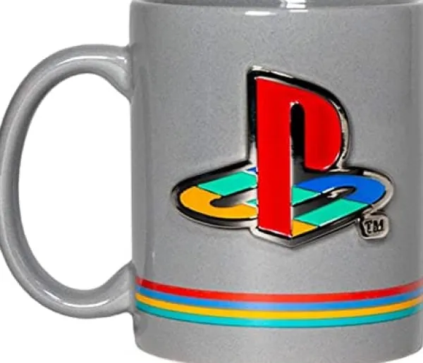 Playstation - Pin Badge Mug - Merchandise Discount