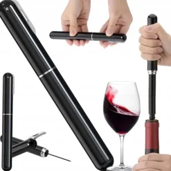 Proptrækker>Pneumatisk Vinåbner / Korkprop – Åbn vinflasker