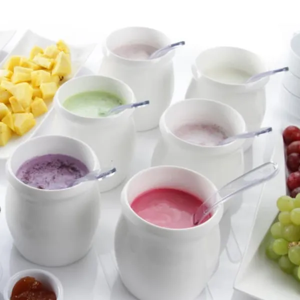 Porcelænssovsekande lavet af hvidt porcelæn 1L - Hendi 785010 Best