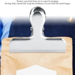 poseklemmer i rustfrit stål - Stærkt og sikkert greb til indkøbsposer New