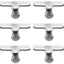 poseklemmer i rustfrit stål - Stærkt og sikkert greb til indkøbsposer New