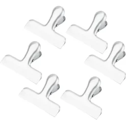 poseklemmer i rustfrit stål - Stærkt og sikkert greb til indkøbsposer New