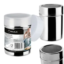 PRACTICO dispenser til flormelis og kakao, rustfrit stål, plastiklåg Discount