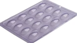 Køkkenforme>Pralinform Ägg 10g Chokladform - Porto Formas 297