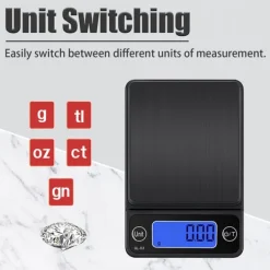 Køkkenvægte>Præcisionsvægt / Kaffevægt, 300g / 0,1g