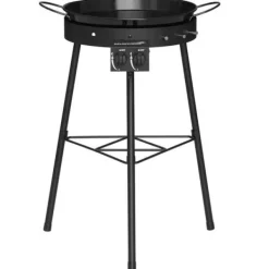 Mustang Gasbrændere>Premium ringbrændersæt med dobbelte gasringe og paellapande, Ø 40 cm
