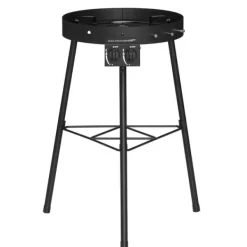 Mustang Gasbrændere>Premium ringbrændersæt med dobbelte gasringe og paellapande, Ø 40 cm