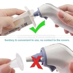 Probecover 60 stk til Braun og andre øretermometre Hot