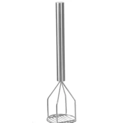 Professionel kartoffelmoser i rustfrit stål, diameter. 118 mm længde 456 mm - Hendi 693261