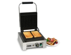 Vaffeljern>Professionelt vaffeljern Liège 1500W Lille rist, spydsæt