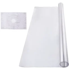 PVC bordbeskytter 54x54 tommer klar plastic, 1,5 mm tyk, holdbar beskyttelse til dit bord Discount