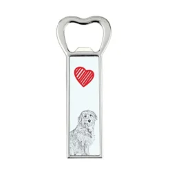 Pyrenean Sheepdog I - flaskeåbner med en hund, personlig køleskabsåbner, unik gave til en mand fra Art-Dog Sale