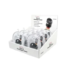 Flaskepropper>Rabbit Vin/Champange forsegler Sort