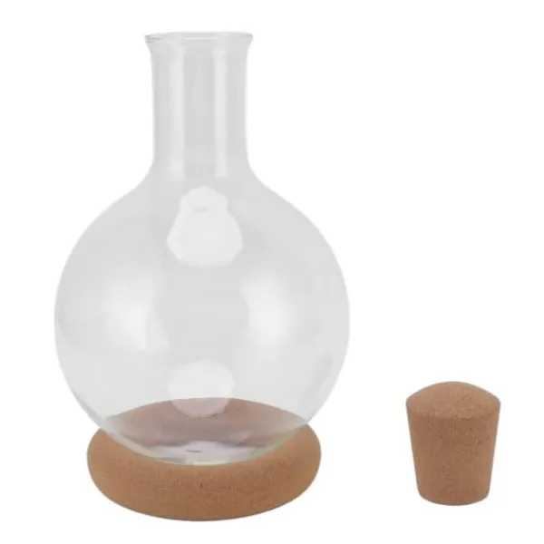 Rödvinskaraffel Quick Sober Hög Borosilikatglas Transparent glasvindispenser med bas för bar Hushållspresenter 1000ml New