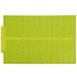 Måtter & Gitter Til Køkkenvaske>Rektangulær Silikone Afløbsmåtte Tørremåtte Varmebestandig Skridsikker Bakke (Grøn)