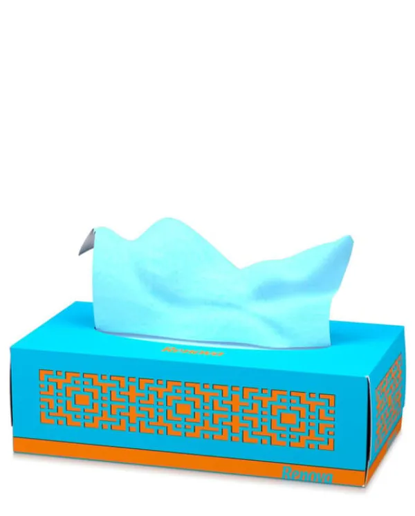 Renova aftagelige hygiejniske vådservietter blå 80 stk. Hot