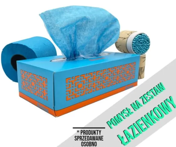 Renova aftagelige hygiejniske vådservietter blå 80 stk. Hot