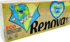 Renova Recycled Pocket Wipes 10x9 stk Online