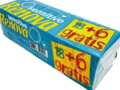 Renova White servietter 18 + 6 pakker Hot