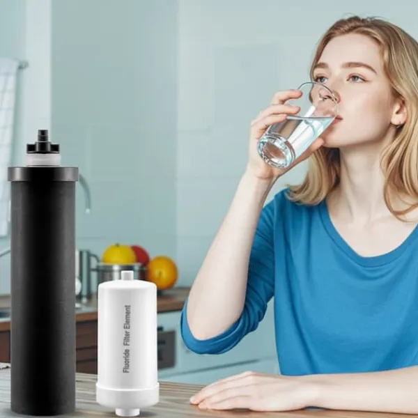 Vandfiltre>Rensevandsfilter 4-pak, udskiftning til gravity filtersystem, optimal filtrering, holdbar, nem installation.