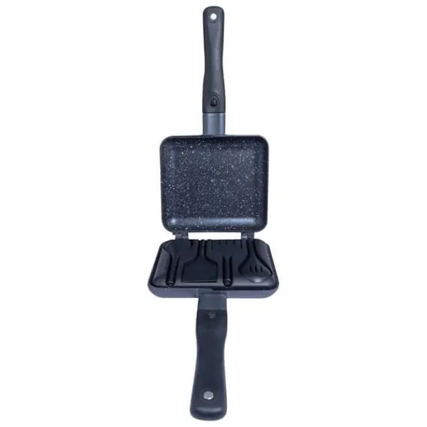 Brødristere, Raclettegrills Og Sandwichtoastere>Ridgemonkey Sandwich Brødrister Connect Granite Edition Søvfarvet