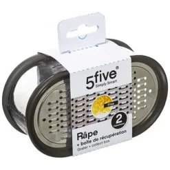 Mandolin- & Rivejern>Rivejern i rustfrit stål med beholder