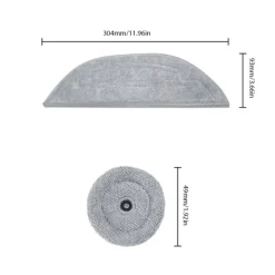 Robotstøvsugere>Roborock S8 Max V Ultra G20s moppepuder (8-pak)