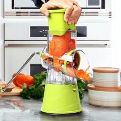 Roterende rivejern med tre tromler Best