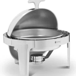 Tilbehør Til Madservering>Rundbordsmadvarmer til pasta med rolltopbetræk, 5,8 l