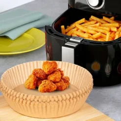 Rundt papirindlæg til airfryer 19 cm 200 stk. Sale