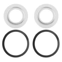 Affaldskværne>Rustfrit stål 180 mm til 114 mm vask Madaffaldskværn Adapter Tilbehør Dele