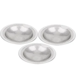 Rustfrit Stål Anti-Tilstopning Vaskesi Affaldsprop Køkkenredskab (Stor) Online