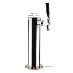 Ølhaner>Rustfrit Stål Ølkran, Enkelt Tap, Slankt Design,Enkelt hoved