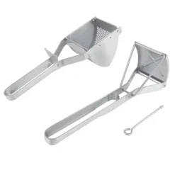 Kartoffelpressere>Rustfrit Stål Manuel Multifunktionel Kartoffelmoser Smuldremaskine Juicemaskine